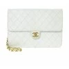 Chanel Vintage Vintage Tassen Shoulder Bags White