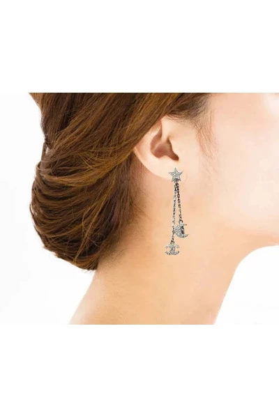 Chanel Vintage Vintage Sieraden Pre-owned Metal Chanel-jewelry Gray 2 Chanel Vintage Vintage Sieraden Pre-owned Metal Chanel-jewelry Gray - Afbeelding 2