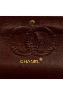 Chanel Vintage Vintage Tassen Pre-owned Medium Double Flap Bag Black