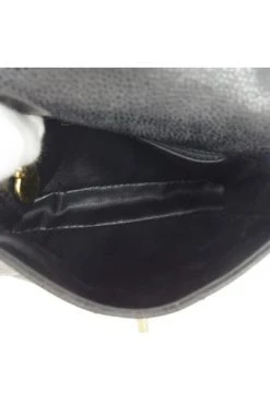 Chanel Vintage Vintage Tassen Pre-owned Leather Chanel-bags Black -Goedkope Chanel Vintage winkel 77c26982036e35173a27e4069c04fb06