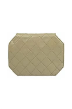 Chanel Vintage Vintage Tassen Pre-owned Sac Vintage Beige