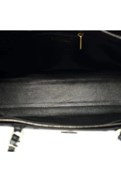 Chanel Vintage Vintage Tassen Pre-owned Leather Chanel-bags Black -Goedkope Chanel Vintage winkel 77e0ecadc9351dcf206efae0ad5e6f4f
