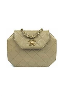 Chanel Vintage Vintage Tassen Pre-owned Sac Vintage Beige -Goedkope Chanel Vintage winkel 78906ced7e0359ee3d2802c489d38ffe