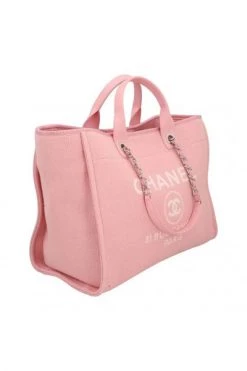 Chanel Vintage Vintage Tassen Pre-owned Fabric Shoppers Pink -Goedkope Chanel Vintage winkel 7905d050c12e0304f13af48a98a809ce