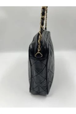 Chanel Vintage Vintage Tassen Pre-owned Leather Chanel-bags Black -Goedkope Chanel Vintage winkel 7949096688cf62e606dd7bd7a727a09d