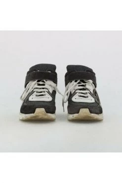 Chanel Vintage Vintage Schoenen Pre-obned Leather And Fabric Sneakers Black -Goedkope Chanel Vintage winkel 79629958985e4a92c141731bacf2c20e