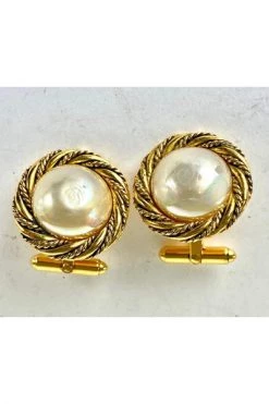 Chanel Vintage Vintage Sieraden Pre-owned Metal Chanel-jewelry Gray -Goedkope Chanel Vintage winkel 7a4fc7403e9ee2c584566db0096acafe