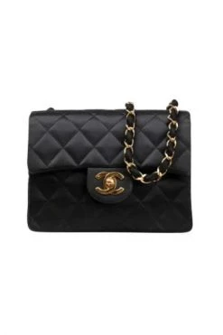 Chanel Vintage Vintage Tassen Pre-owned Leather Flap Bag Black -Goedkope Chanel Vintage winkel 7a802be735cbd12e232520de8132847d