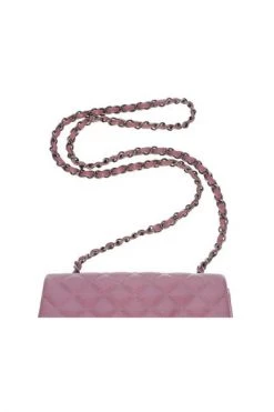 Chanel Vintage Vintage Tassen Pre-owned Leather Chanel-bags Pink