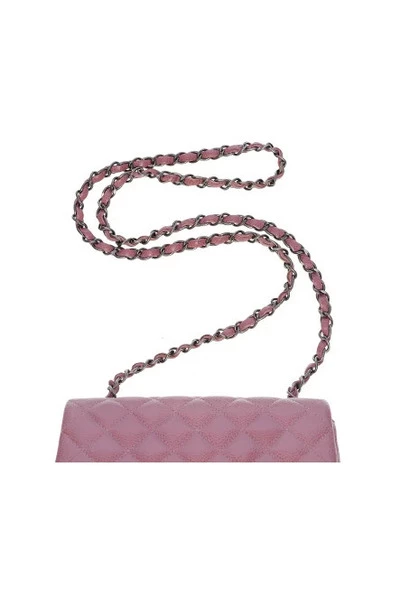 Chanel Vintage Vintage Tassen Pre-owned Leather Chanel-bags Pink 1 Chanel Vintage Vintage Tassen Pre-owned Leather Chanel-bags Pink