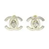 Chanel Vintage Vintage Sieraden Pre-owned Earrings Gray