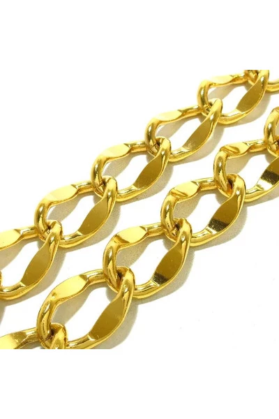 Chanel Vintage Vintage Accessoires Pre-owned Metal Belts Yellow 5 Chanel Vintage Vintage Accessoires Pre-owned Metal Belts Yellow - Afbeelding 5