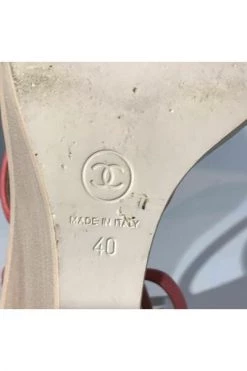 Chanel Vintage Vintage Schoenen Pre- Owned Sandales Pink -Goedkope Chanel Vintage winkel 7b735fc0c0c8bcc5faf819a843d8bfb5