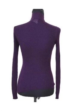 Chanel Vintage Vintage Tops Pre-owned Cashmere Tops Purple