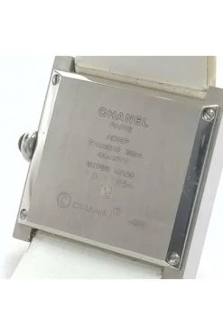 Chanel Vintage Vintage Horloges Pre-owned Stainless Steel Watches White