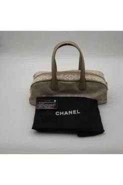 Chanel Vintage Vintage Tassen Pre-owned Leather Handbags Beige -Goedkope Chanel Vintage winkel 7ccc223edd4a4e17a4d865a04f177868