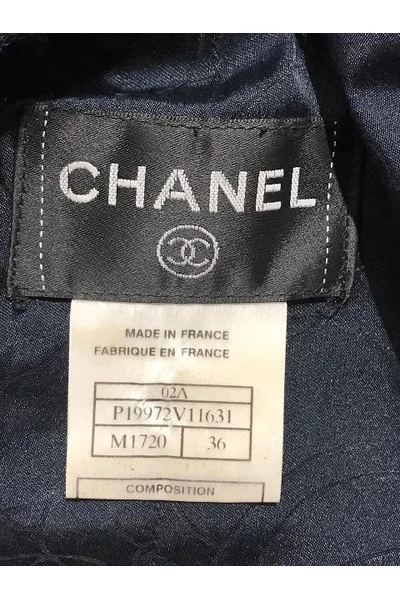 Chanel Vintage Vintage Tops Pre-owned Silk Tops Black 3 Chanel Vintage Vintage Tops Pre-owned Silk Tops Black - Afbeelding 3