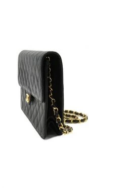 Chanel Vintage Vintage Tassen Pre-owned Leather Crossbody-bags Black -Goedkope Chanel Vintage winkel 7d7099a531ab6ca3d2fe8e53c680aa6c