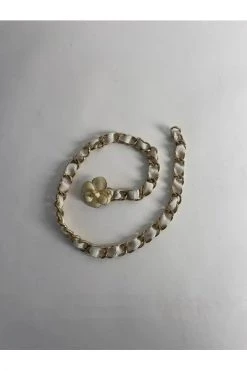 Chanel Vintage Vintage Accessoires White Metal Chanel Belt White -Goedkope Chanel Vintage winkel 7ddd68f278eb91d7856dfc6e76b107b2