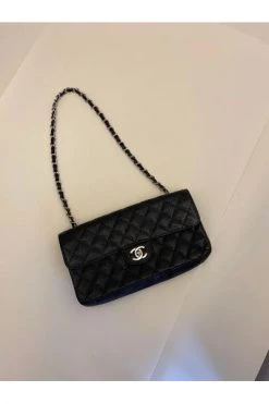 Chanel Vintage Vintage Tassen Pre-owned Leather Chanel-bags Black