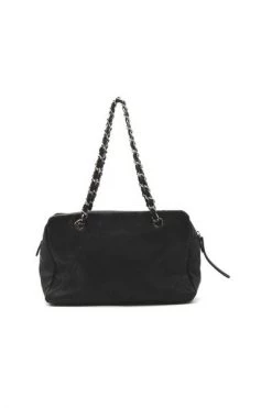 Chanel Vintage Vintage Tassen Pre-owned Leather Totes Black -Goedkope Chanel Vintage winkel 7e629e11a895c7e82f2fb2a381cf3f96