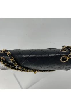 Chanel Vintage Vintage Tassen Pre-owned Leather Chanel-bags Black -Goedkope Chanel Vintage winkel 7f70bf6e560b7f17c9119e4acb03ccb8