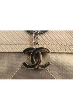 Chanel Vintage Vintage Tassen Pre-owned Canvas Chanel-bags Beige -Goedkope Chanel Vintage winkel 7fb0f79d6ba3eab28ba4c2dfcdc23fce