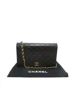 Chanel Vintage Vintage Tassen Pre-owned Leather Crossbody-bags Black -Goedkope Chanel Vintage winkel 8010e5a0561e56fca4bc83e91a40fd28