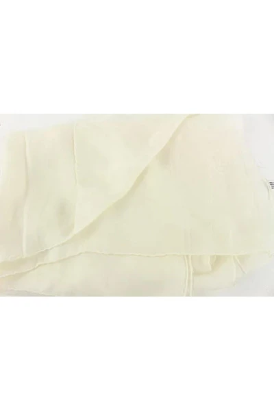 Chanel Vintage Vintage Accessoires Pre-owned Silk Scarves Beige 1 Chanel Vintage Vintage Accessoires Pre-owned Silk Scarves Beige