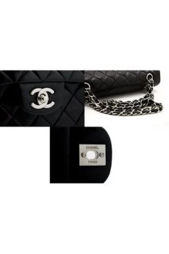 Chanel Vintage Vintage Tassen Pre-owned Leather Chanel-bags Black -Goedkope Chanel Vintage winkel 8099f872410265c00834b2599538c4bf