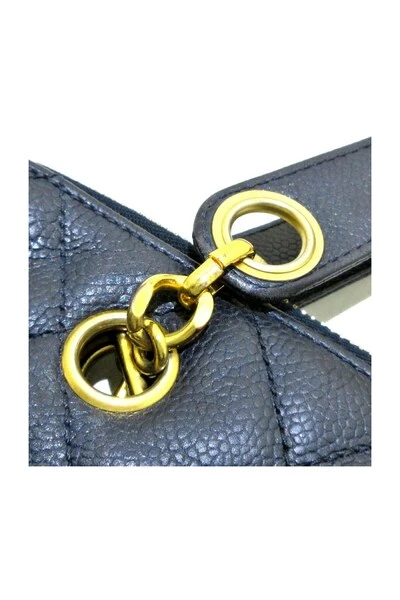 Chanel Vintage Vintage Tassen Pre-owned Shoulder Bag Blue 4 Chanel Vintage Vintage Tassen Pre-owned Shoulder Bag Blue - Afbeelding 4