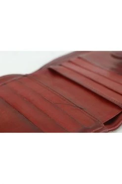 Chanel Vintage Vintage Accessoires Pre-owned Leather Wallets Red