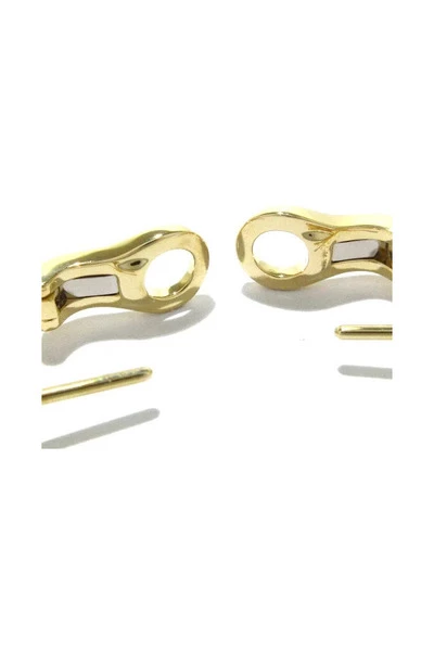 Chanel Vintage Vintage Sieraden Pre-owned Yellow Gold Earrings Yellow 4 Chanel Vintage Vintage Sieraden Pre-owned Yellow Gold Earrings Yellow - Afbeelding 4