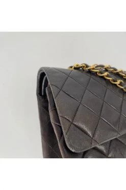Chanel Vintage Vintage Tassen Pre-owned Leather Chanel-bags Black -Goedkope Chanel Vintage winkel 822074315ffe8030b675f0db82cb2986