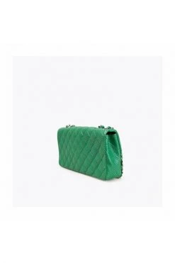 Chanel Vintage Vintage Tassen Pre-owned Shoulder Bags Green