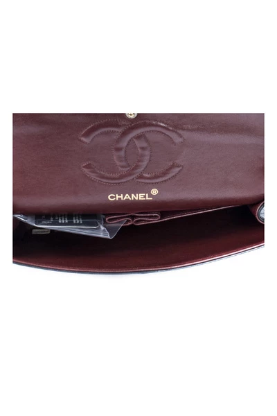 Chanel Vintage Vintage Tassen Pre-owned Medium Double Flap Bag Black 3 Chanel Vintage Vintage Tassen Pre-owned Medium Double Flap Bag Black - Afbeelding 3