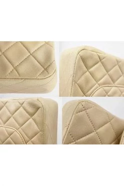 Chanel Vintage Vintage Tassen Pre-owned Leather Chanel-bags Beige -Goedkope Chanel Vintage winkel 83f05698b649fbbdd01dc29f581cd8b8