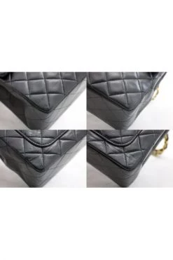 Chanel Vintage Vintage Tassen Pre-owned Leather Flap Bag Black -Goedkope Chanel Vintage winkel 83f8f7551bd32fc262956d1f088b1219