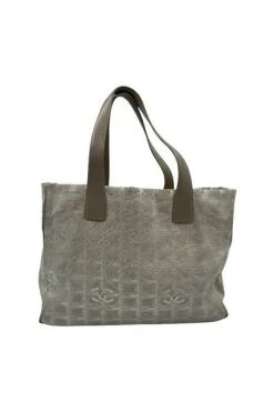 Chanel Vintage Vintage Tassen Pre-owned Nylon Chanel-bags Beige -Goedkope Chanel Vintage winkel 83fa7bad66779264ea993322afe663d5