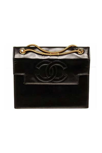 Chanel Vintage Vintage Tassen Pre-owned Handbags Black 1 Chanel Vintage Vintage Tassen Pre-owned Handbags Black