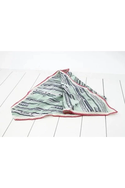 Chanel Vintage Vintage Accessoires Pre-owned Silk Scarves Green 4 Chanel Vintage Vintage Accessoires Pre-owned Silk Scarves Green - Afbeelding 4