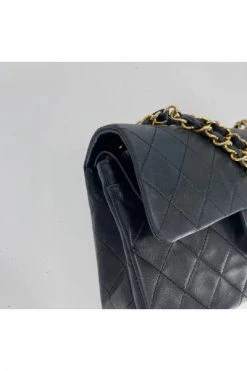 Chanel Vintage Vintage Tassen Pre-owned Leather Chanel-bags Black -Goedkope Chanel Vintage winkel 857ad6ffed16875fd5ca096c9bf3c936