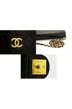 Chanel Vintage Vintage Tassen Pre-owned Bag Black