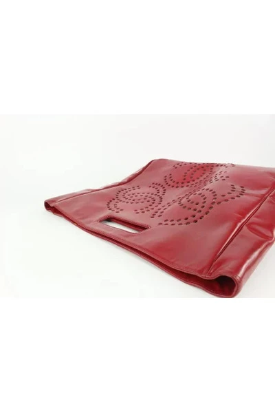 Chanel Vintage Vintage Tassen Pre-owned Handbag Red 3 Chanel Vintage Vintage Tassen Pre-owned Handbag Red - Afbeelding 3