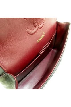 Chanel Vintage Vintage Tassen Pre-owned Medium Double Flap Bag Black -Goedkope Chanel Vintage winkel 85f80640c5b18bb1476da497819e0445