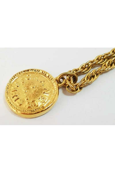 Chanel Vintage Vintage Sieraden Pre-owned Jewellery Yellow 2 Chanel Vintage Vintage Sieraden Pre-owned Jewellery Yellow - Afbeelding 2