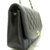 Chanel Vintage Vintage Tassen Pre-owned Leather Chanel-bags Black
