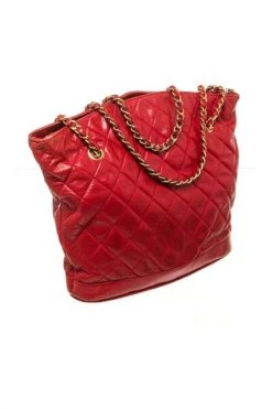Chanel Vintage Vintage Tassen Pre-owned Shoulder Bags Red