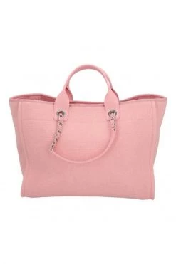 Chanel Vintage Vintage Tassen Pre-owned Fabric Shoppers Pink -Goedkope Chanel Vintage winkel 87f892d038b539113b96a739b64b69a5