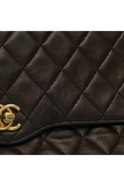 Chanel Vintage Vintage Tassen Pre-owned Vintage Bag Black -Goedkope Chanel Vintage winkel 886b6f78d9c5814f3755f5fbf06079a8